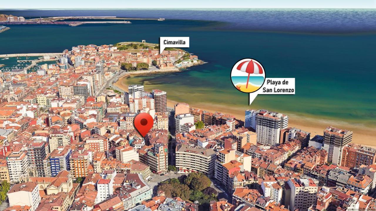 Apartamentos La Gringa Centro Gijon II Obra Nueva Con Posibilidad De Parking Dış mekan fotoğraf